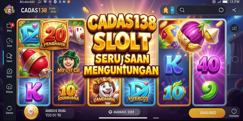 Screenshot gameplay CADAS138 yang menampilkan keseruan permainan Slot.