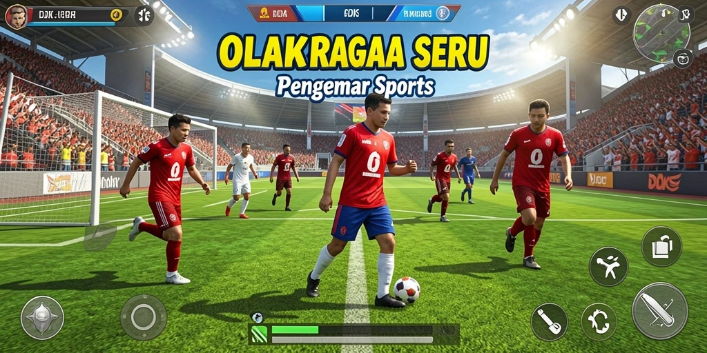 Tampilan gameplay DKK yang seru dan penuh aksi.