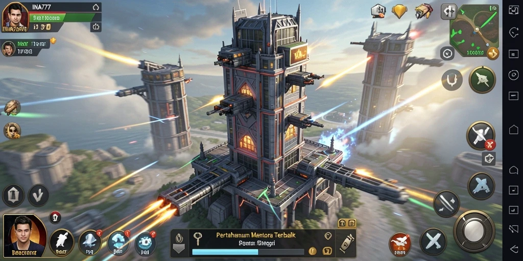 Tampilkan gameplay menyenangkan dari Tower Defense dengan grafis menawan.