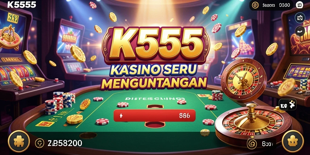 Tampilan gameplay K5555 yang mengasyikkan di kasino virtual.