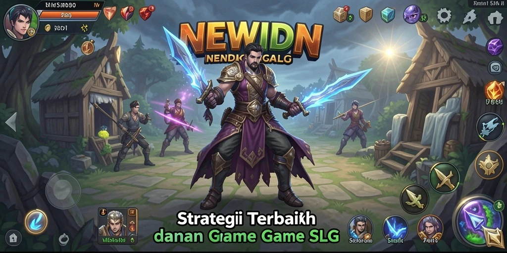 Tampilan gameplay strategi mendalam di NEWIDN.