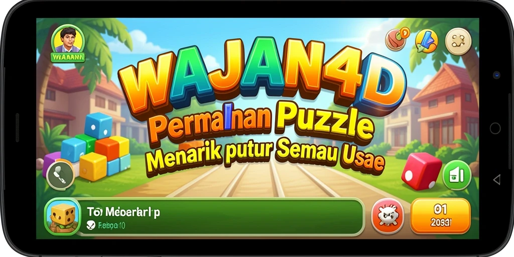 Tampilan gameplay WAJAN4D yang menarik dan menantang.